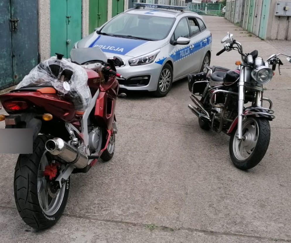 Odjazdowa para kradła motocykle
