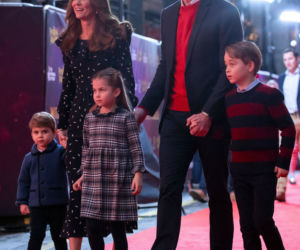 Kate Middleton i książę William z dziećmi