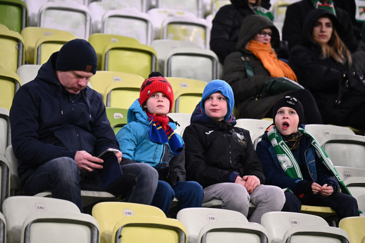 Kibice na meczu Lechia - Śląsk. Zobacz zdjęcia z trybun!
