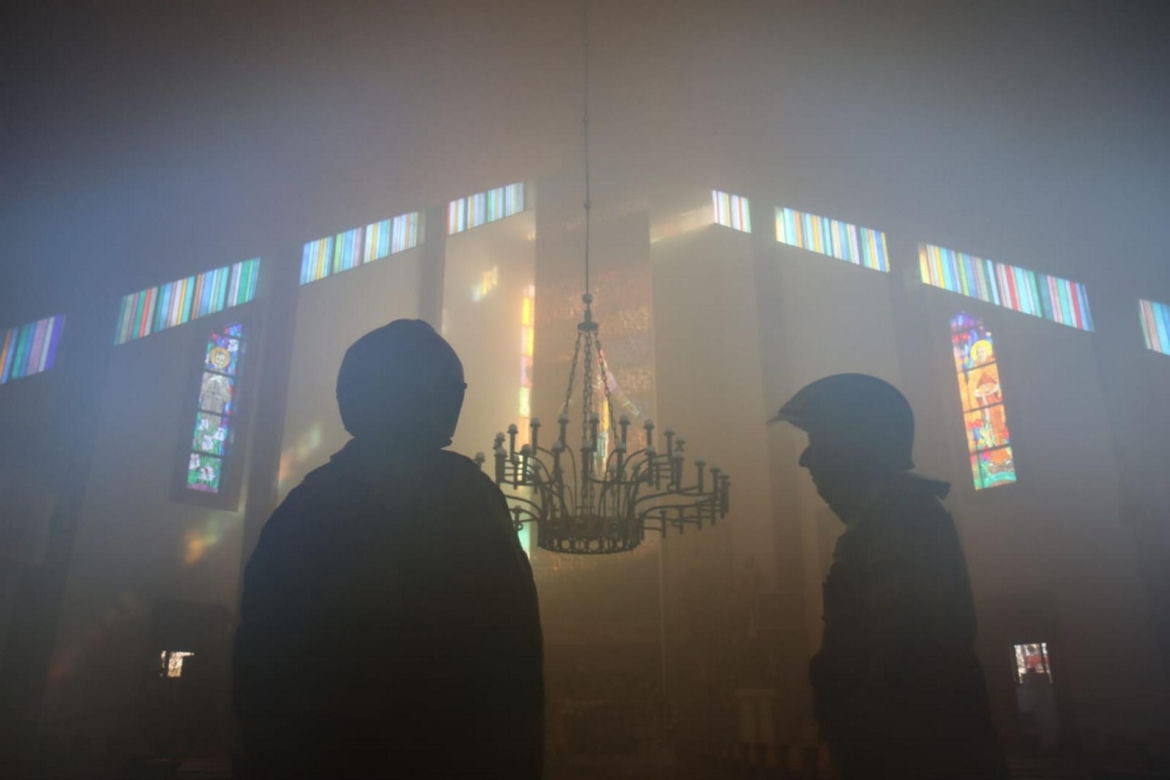 Pożar w Boże Narodzenie. Historyczny kościół w Lublinie poważnie zniszczony