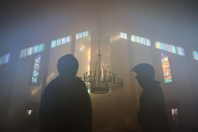 Pożar w Boże Narodzenie. Historyczny kościół w Lublinie poważnie zniszczony