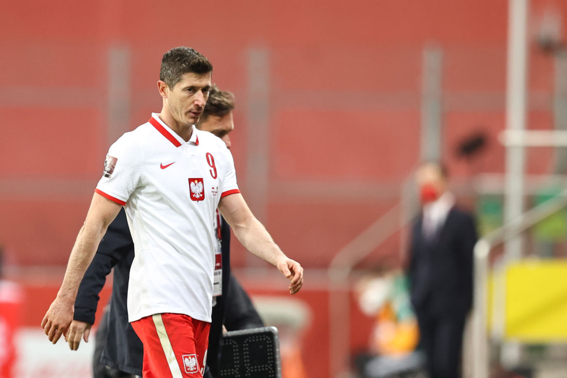 Robert Lewandowski na okładce