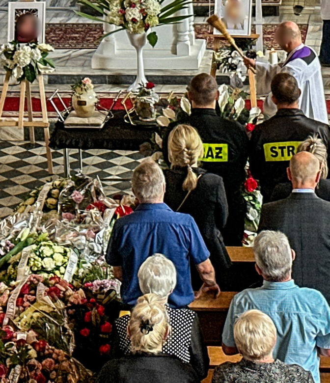 Ostatnia droga Ireny i Tadeusza. Cała wieś płakała na pogrzebie