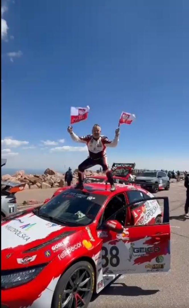 Maciej Serafin ukończył wyścig na Pikes Peak w Kolorado