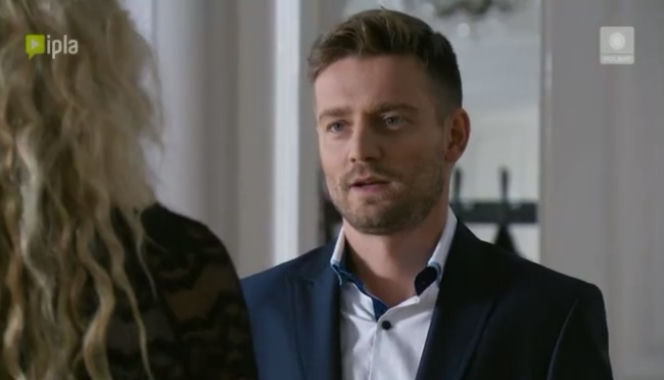 Przyjaciółki 4 sezon odc. 50. Patrycja (Joanna Liszowska), Michał (Marcin Rogacewicz)