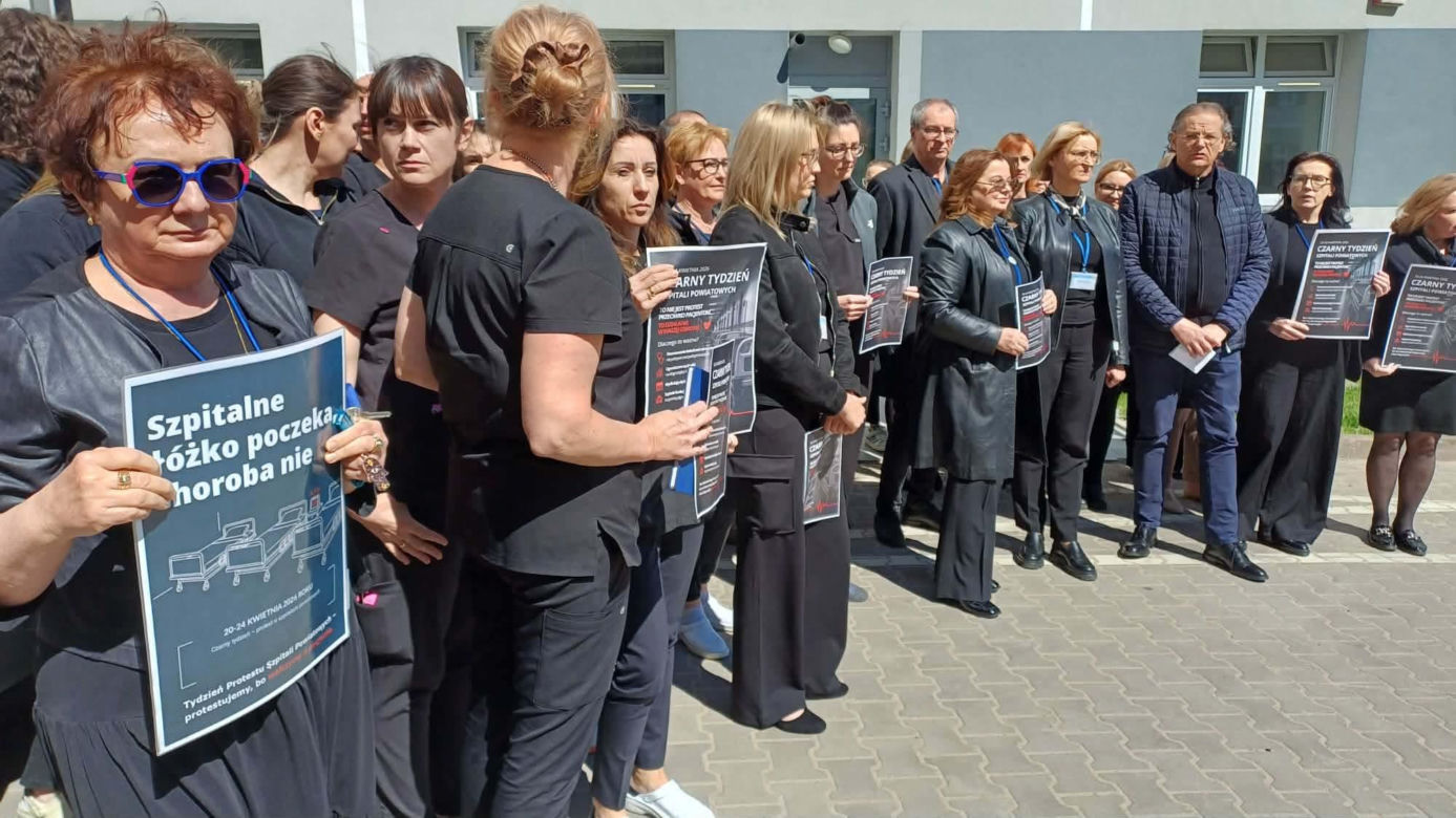 "Czarny protest" w Starachowicach