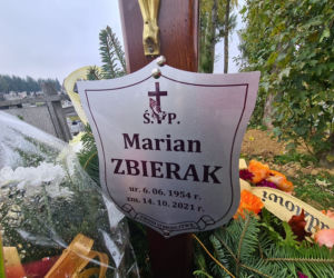 Grób Mariana Zbieraka [ZDJĘCIA]