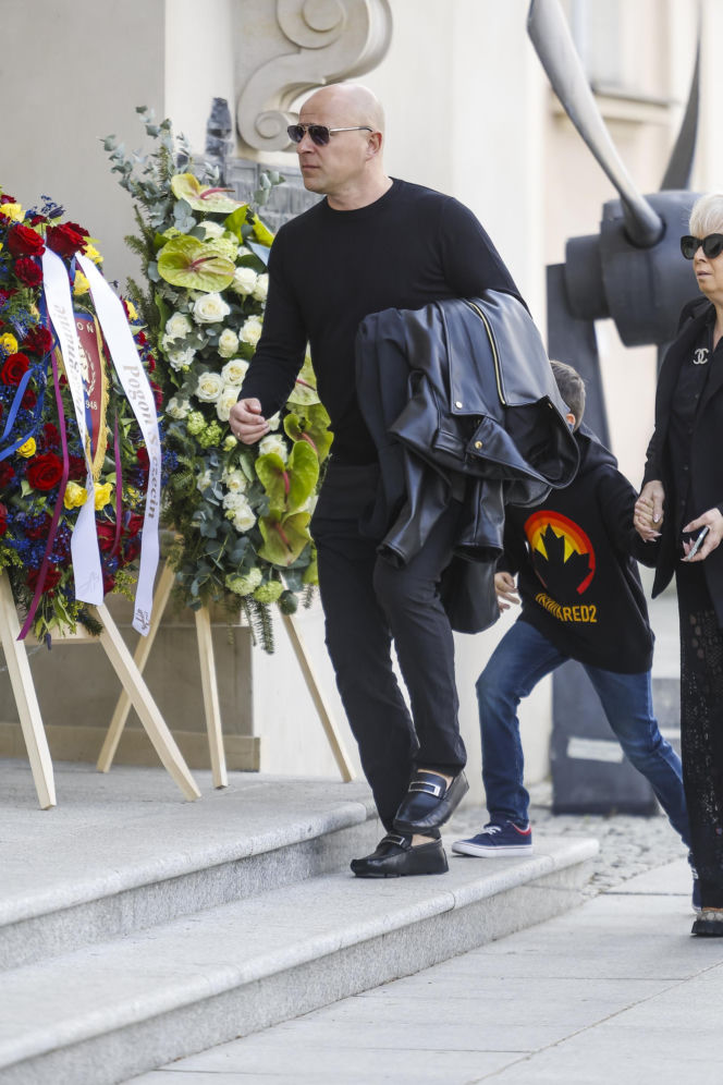 Gwiazdy na pogrzebie Jacka Magiery