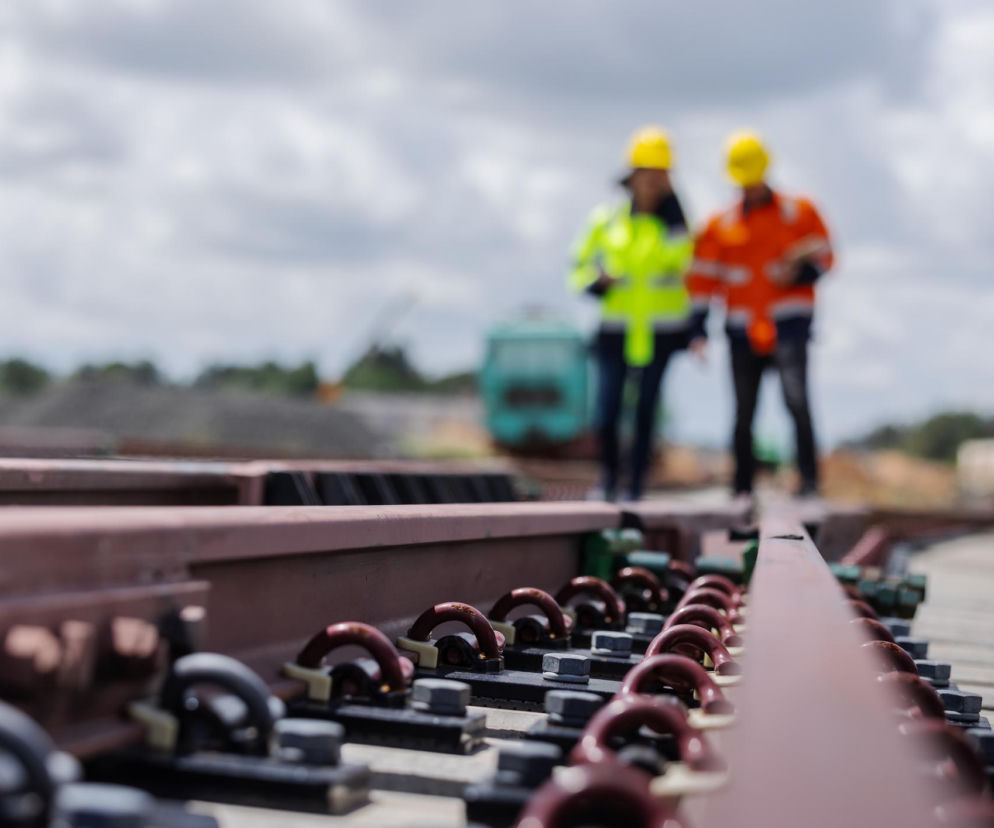 Budowa linii kolejowej