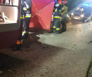 POTWORNY wypadek w Skale! Kierowca nie miał szans [ZDJĘCIA] 