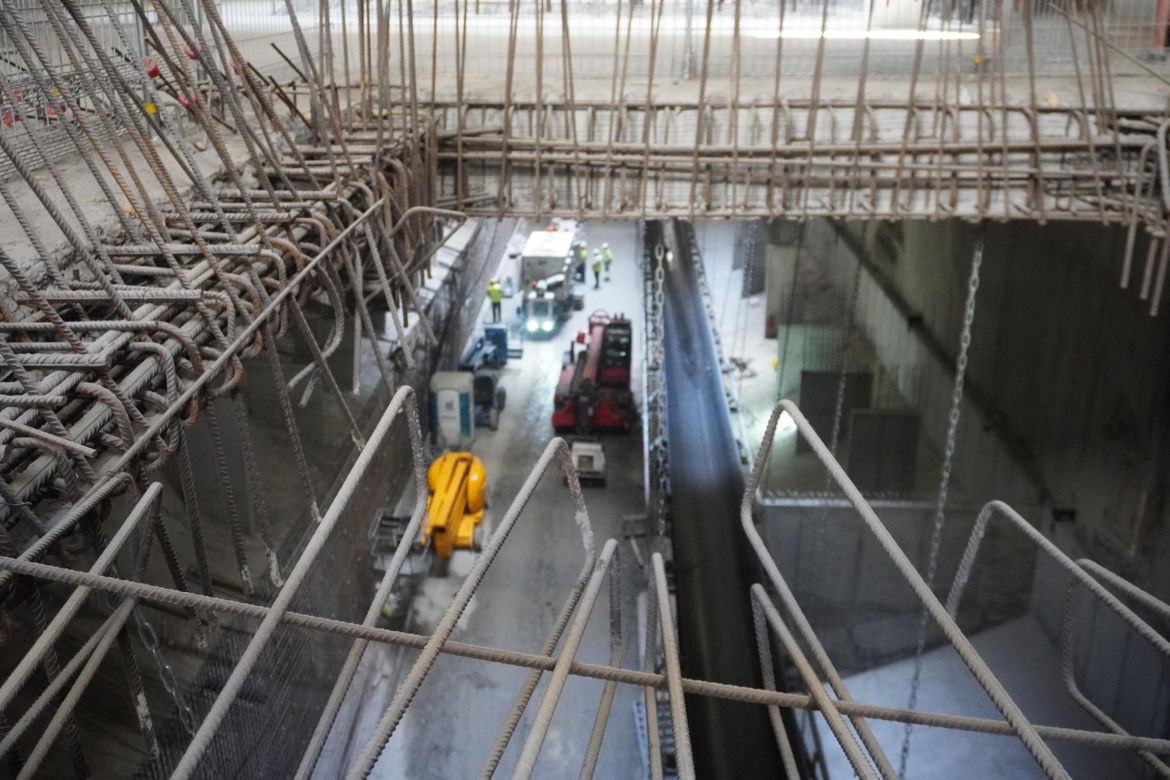 Łódź. Tak wygląda budowa tunelu średnicowego. Drąży go maszyna Katarzyna [ZDJĘCIA].