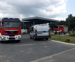Koce-Basie. Wybuch gazu na stacji paliw. 33-latek w szpitalu