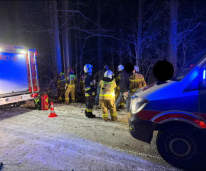 Wypadek koło Jawora