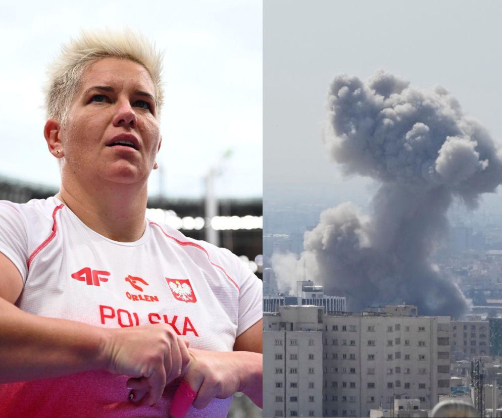 Anita Włodarczyk słyszała potężne wybuchy. Dramatyczna relacja polskiej mistrzyni