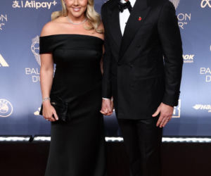 Harry Kane i jego żona Katie Goodland