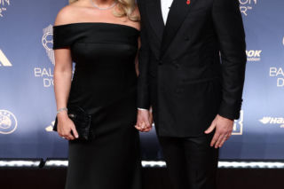 Harry Kane i jego żona Katie Goodland