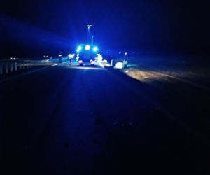 Turośń Dolna. Czołówka z mercedesem. Pijana kobieta jechała pod prąd