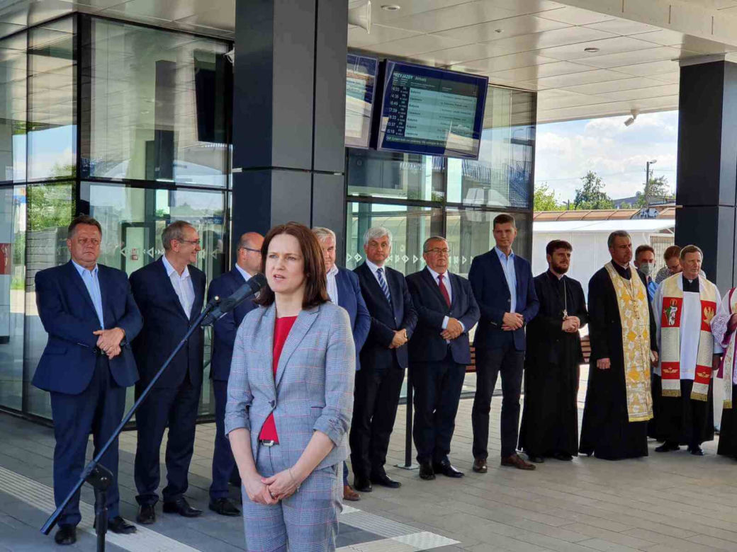 Bielsk Podlaski. Nowoczesny dworzec PKP już otwarty dla podróżnych