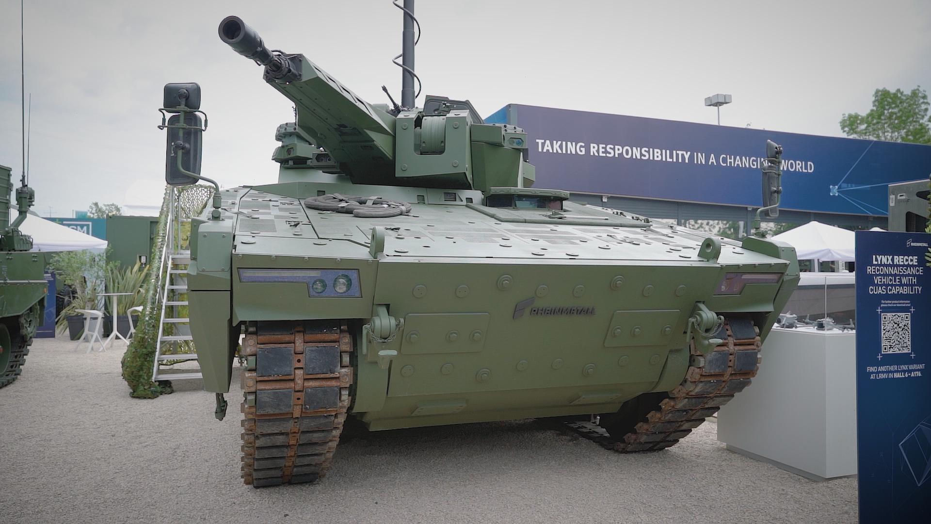 Bojowych wozów piechoty Lynx Recce