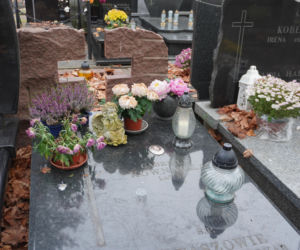 Grób Gabrieli Kownackiej na cmentarzu ewangelicko-augsburskim w Warszawie 2025