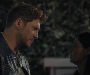 M jak miłość odc. 1913. Iza (Adriana Kalska), Marcin (Mikołaj Roznerski)