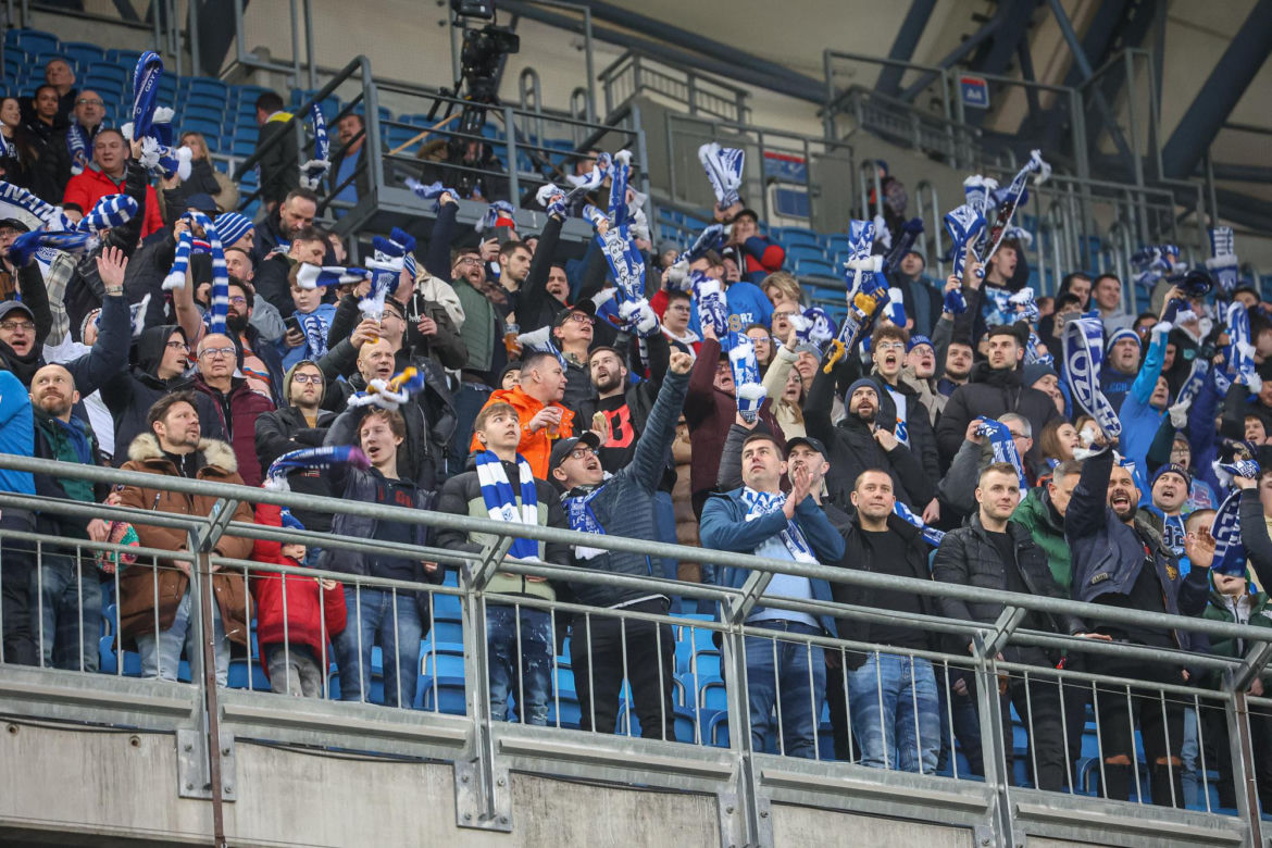 Tak bawili się kibice na meczu Lech Poznań - Śląsk Wrocław