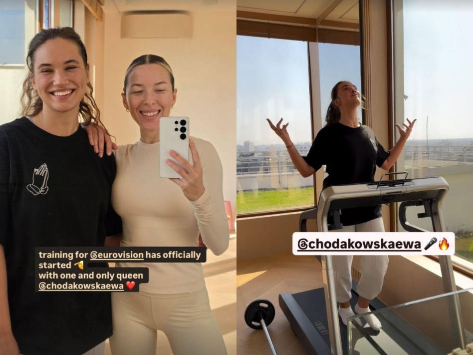 Alicja Szemplińska trenuje z Chodakowską