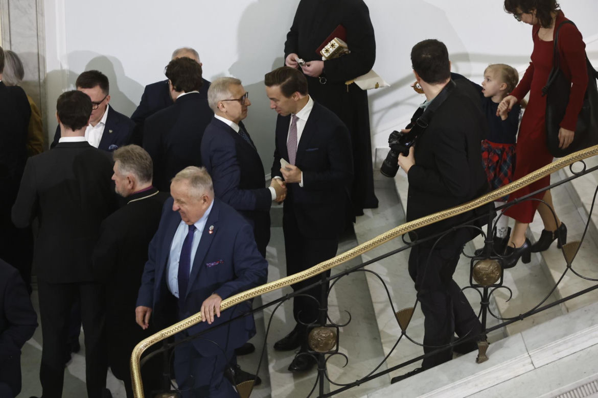 Połamali się opłatkiem w Sejmie