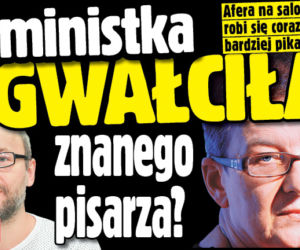 Feministka zgwałciła znanego pisarza?
