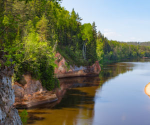 rzeka Gauja, Litwa