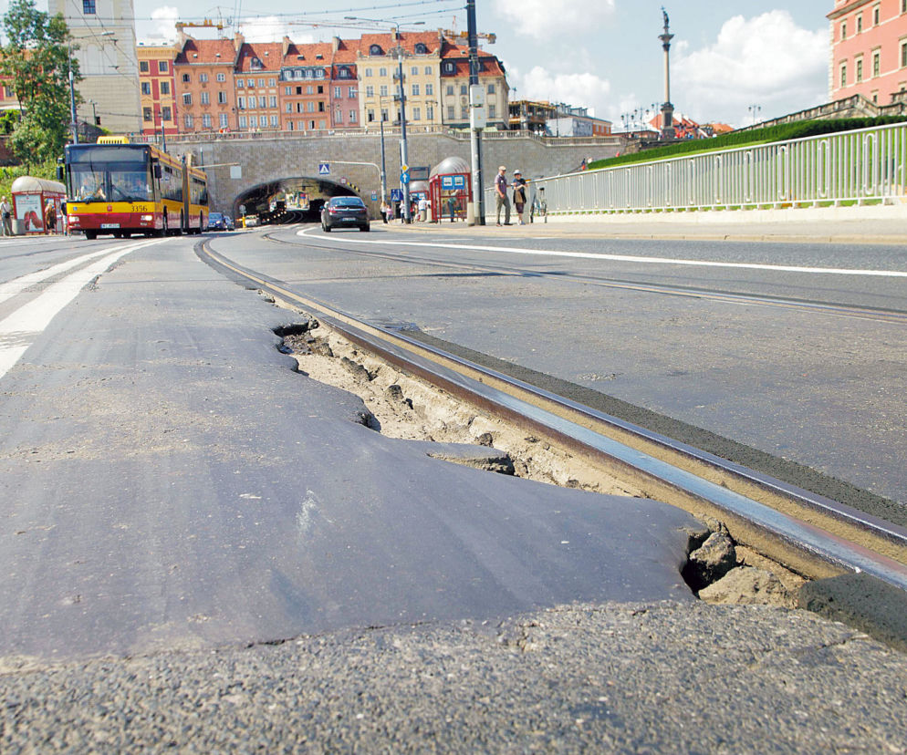 Tak remontują tramwajarze