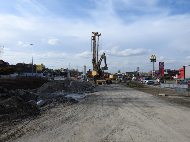 Przebudowa DK94 w Olkuszu - stan na listopad 2025 r.