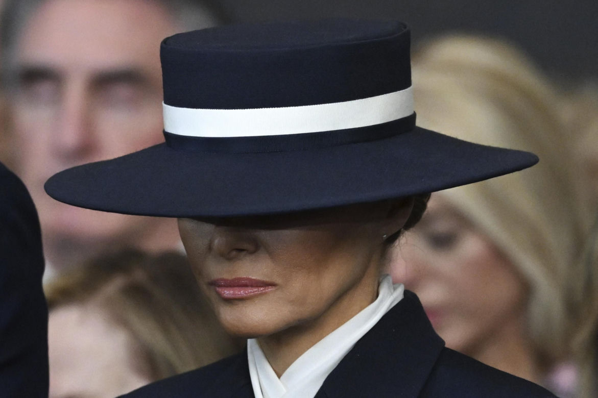 Melania Trump na inauguracji Donalda Trumpa. Jeden szczegół zwraca uwagę