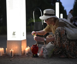 Uroczystości ku czci ofiar Rzezi Woli na Cmentarzu Powstańców Warszawy
