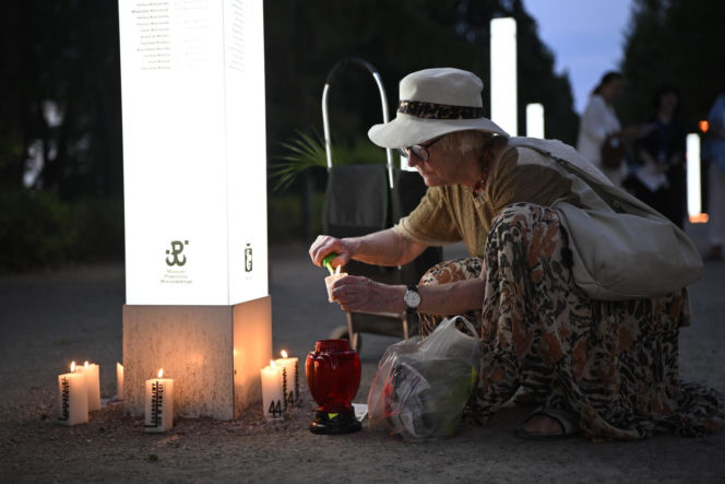 Uroczystości ku czci ofiar Rzezi Woli na Cmentarzu Powstańców Warszawy