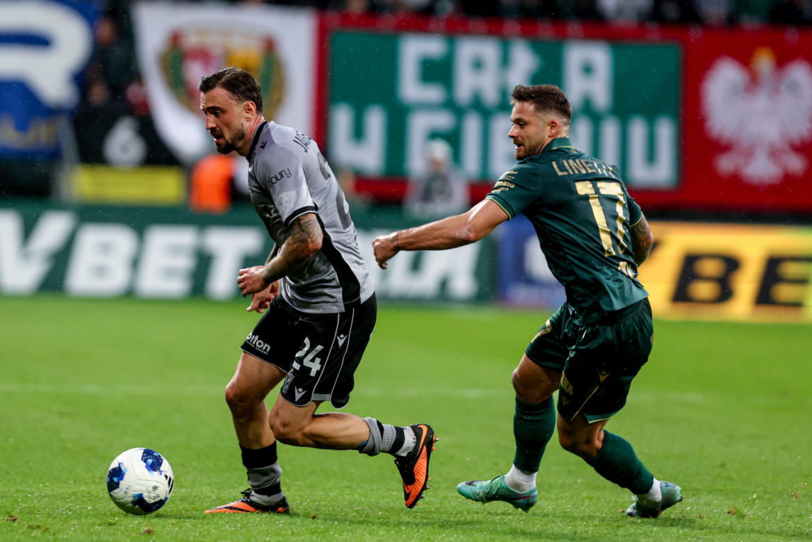 Śląsk Wrocław - Lech Poznań: Zdjęcia kibiców i zawodników z meczu 10. kolejki sezonu 2026/27 PKO BP Ekstraklasy