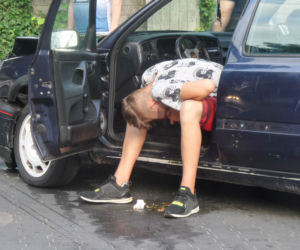Pijany nastolatek spowodował wypadek