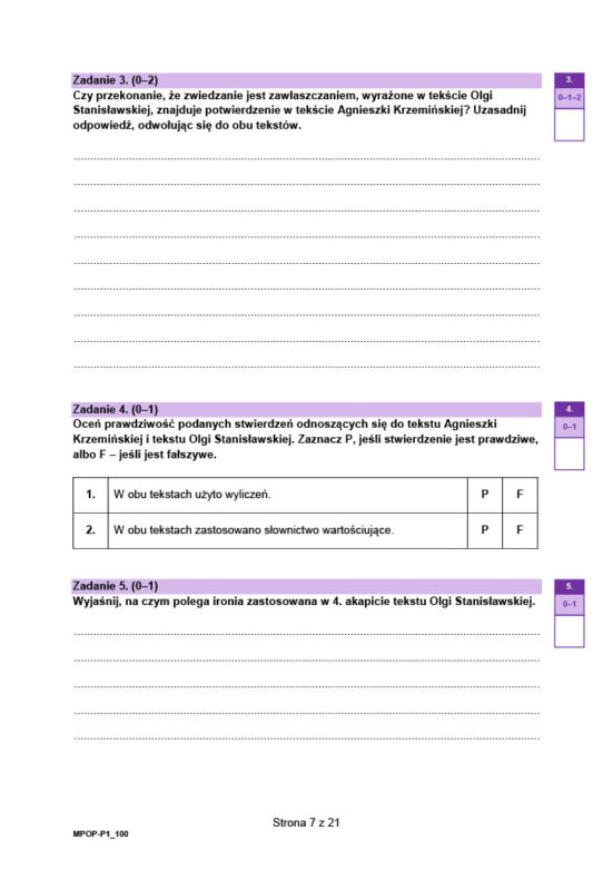 Matura 2023 - arkusz nowej formuły 2023: zadania, tematy (TEST)
