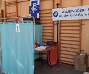 Punkt szczepień przy Ratuszowej w Przemyślu 