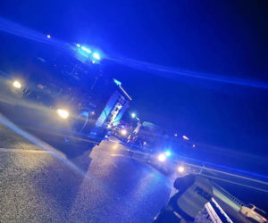 Ogromny POŻAR na S8. Autobus PŁONĄŁ jak pochodnia!