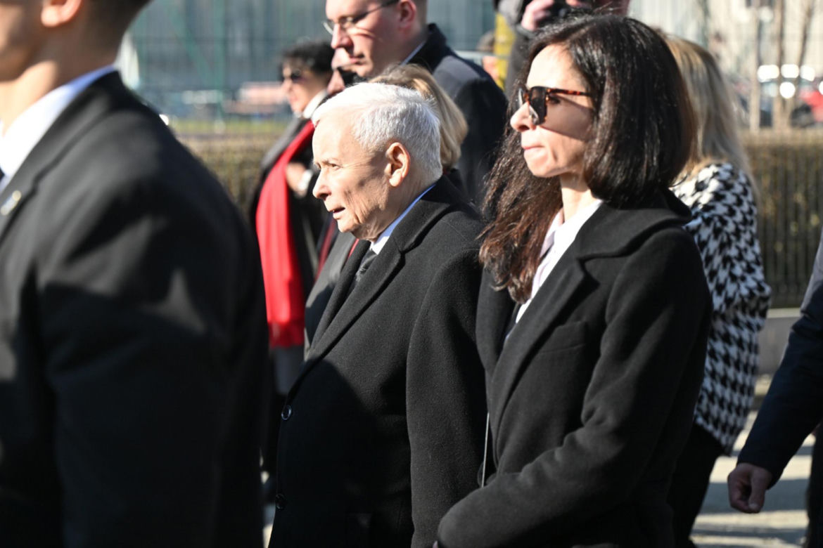 Marta Kaczyńska na pogrzebie Barbary Skrzypek