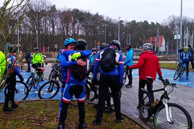 Noworoczny rajd rowerowy