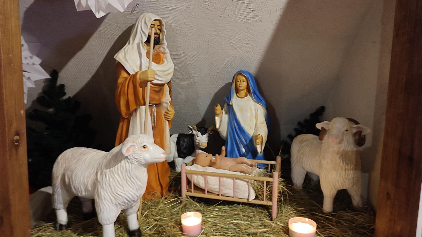 Chatka Świętego Mikołaja w Leszczyńskim Banku Żywności
