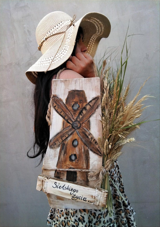 Drewniane dekoracje Karoliny