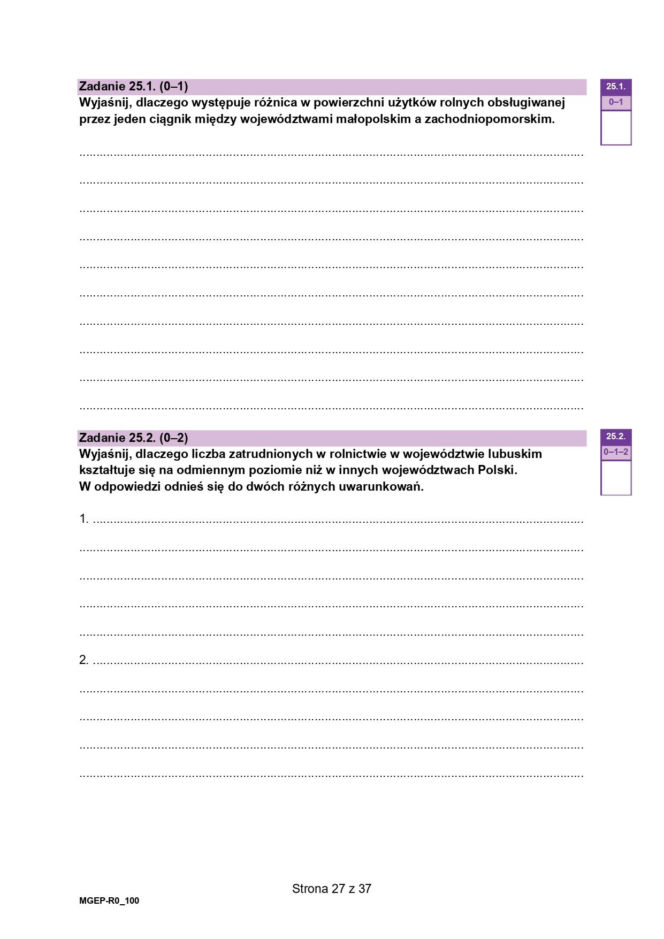 Próbna matura 2026 geografia. Wszystkie ODPOWIEDZI i ARKUSZE CKE i 15.01.2026.