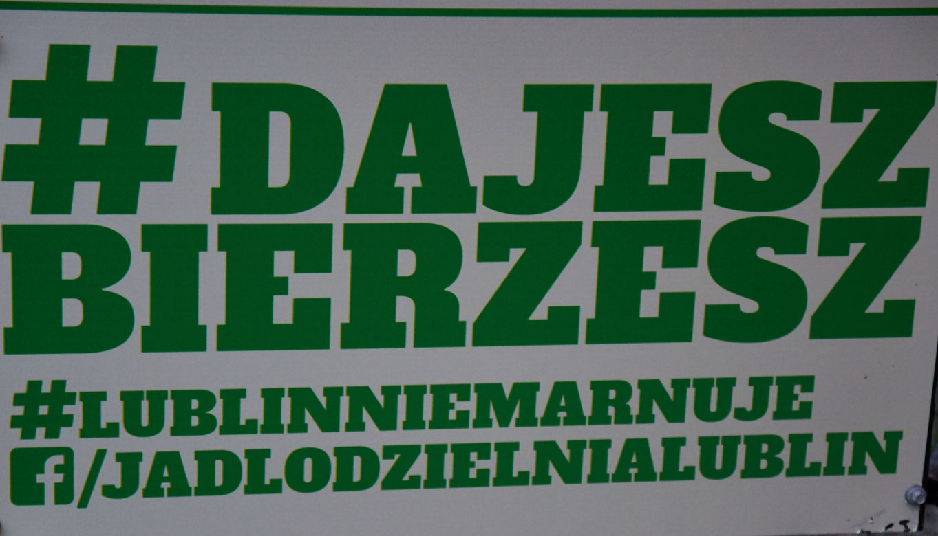 Lublin: Jadłodzielnia już działa! Podziel się żywnością