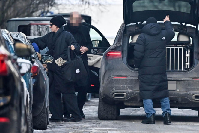 Marek Kondrat z żoną i córką w Warszawie