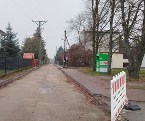 Ulica Mazowiecka w Siedlcach jest remontowana na dwóch różnych odcinkach