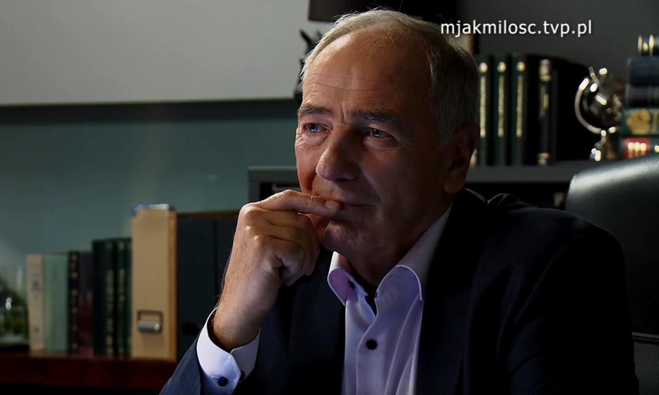 M jak miłość. Argasiński (Karol strasburger)
