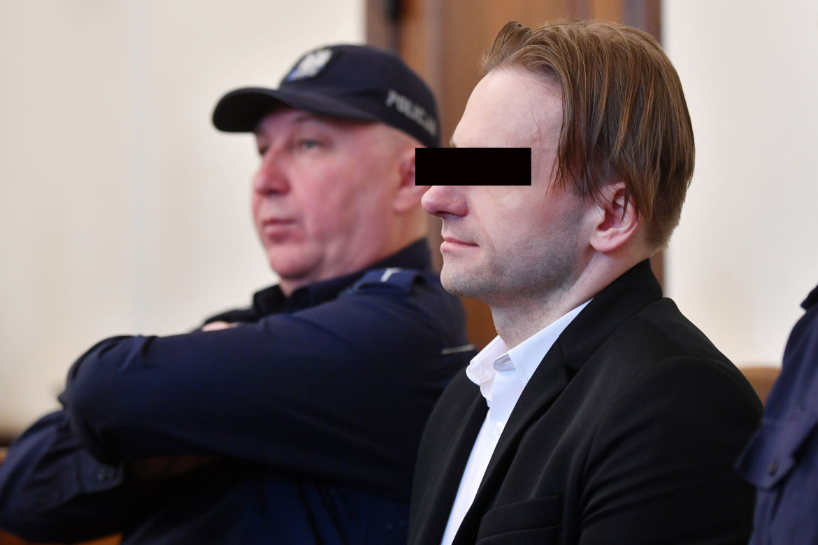 Kolejna rozprawa Amber Gold, na zdjęciu Marcin P.